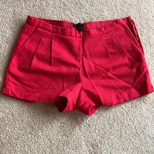 J. Crew Fuchsia Shorts with Side-Zip Closure